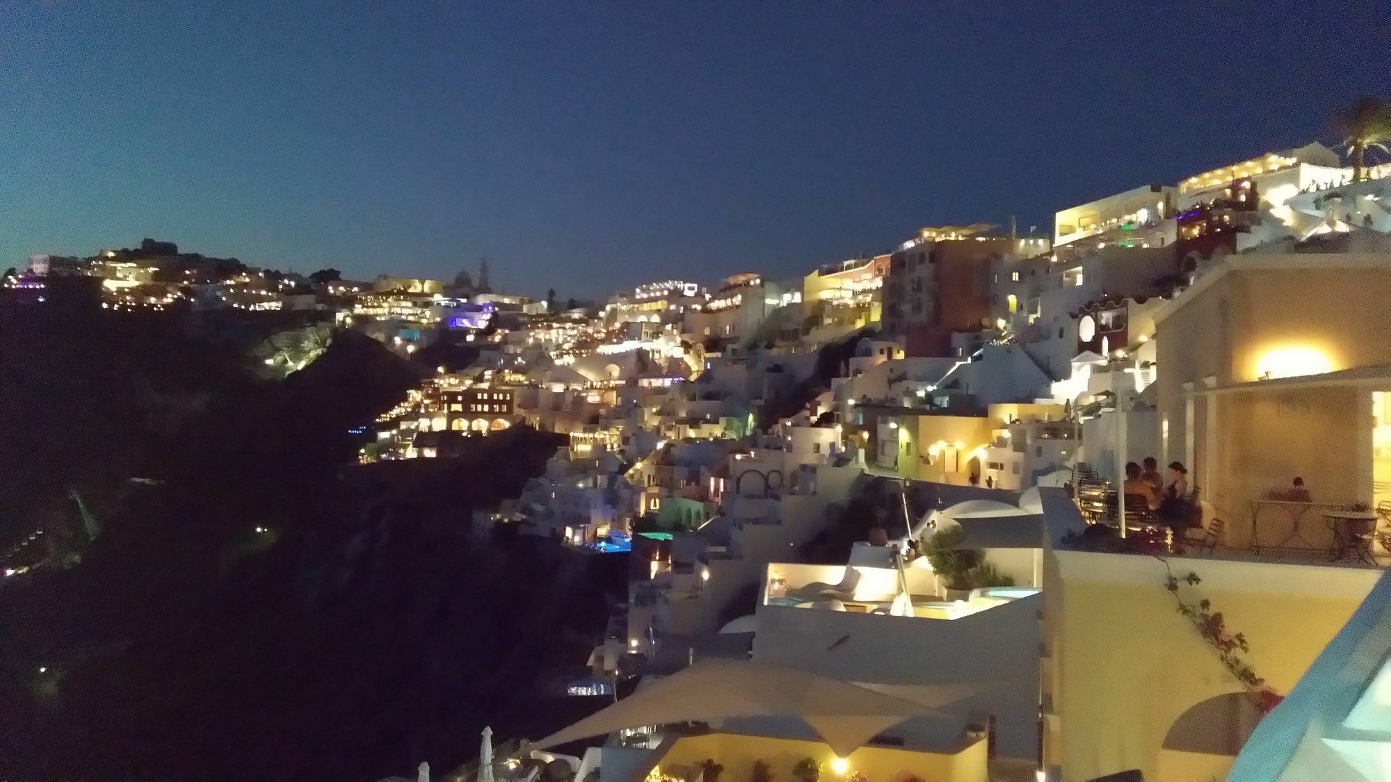 Akron Cliff Suite Fira  Exteriér fotografie